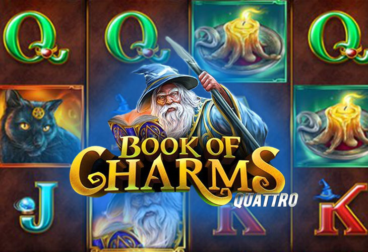 Book of Charms Quattro - Stakelogic slot at Jackpot Lounge Casino Casino