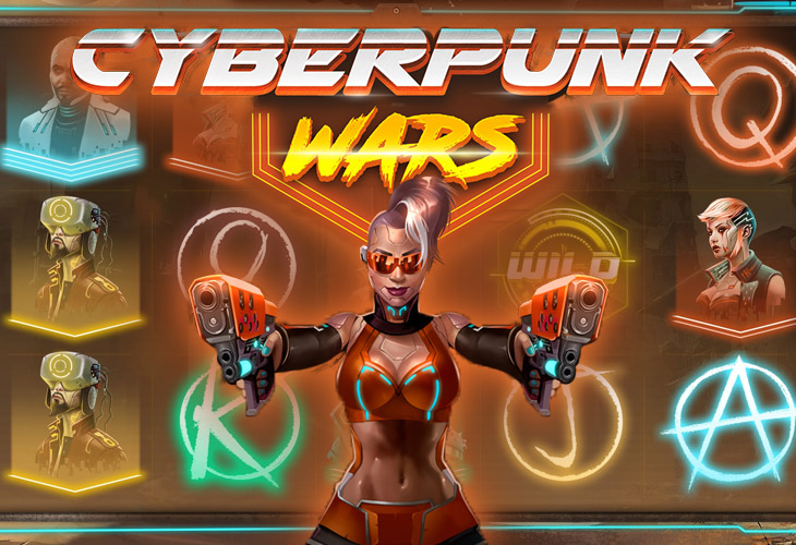 Cyberpunk Wars - Woohoo slot at Jackpot Lounge Casino Casino