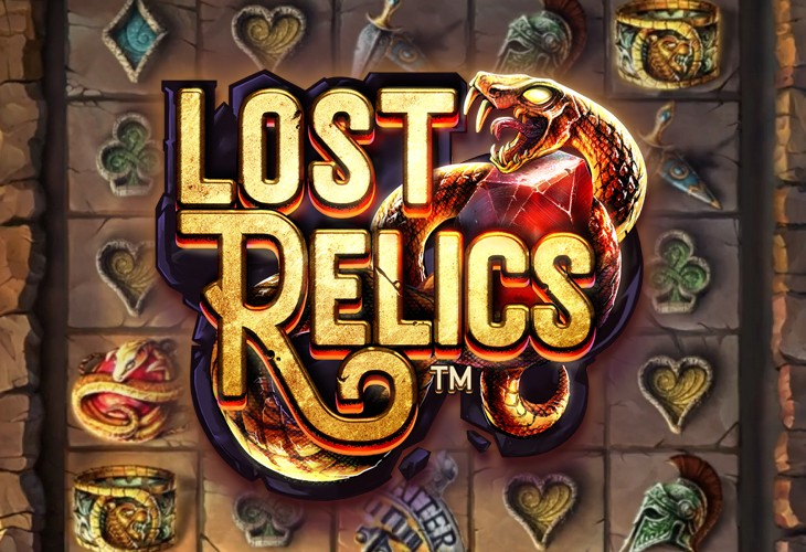 Lost Relics - NetEnt slot at Jackpot Lounge Casino Casino