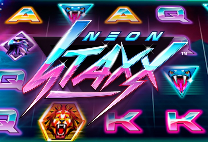 Neon Staxx - NetEnt slot at Jackpot Lounge Casino Casino