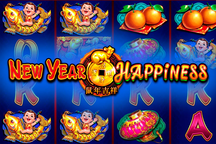 New Year Happiness - Ruby Play slot at Jackpot Lounge Casino Casino