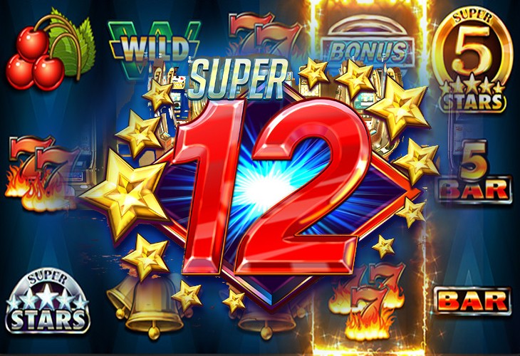Super 12 Stars - Red Rake slot at Jackpot Lounge Casino Casino
